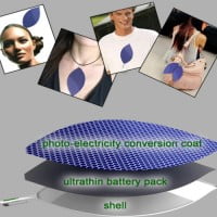 Une feuille solaire pour vos gadgets électroniques