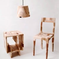 Des meubles en bois … enfin en chute de bois o0