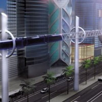 Un métro aérien qui fonctionne à l’énergie renouvelable …