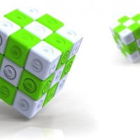 Un concept de Rubik Cube version ecolo …