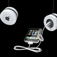 Un concept de yoyo chargeur de Iphone …
