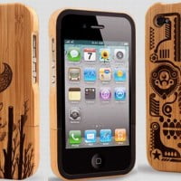 Une coque en Bamboo certifiée FSC pour votre Iphone 4