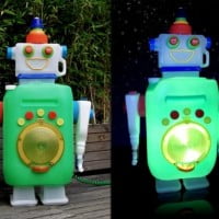 Zebulon, le petit robot lumineux à base de récup …