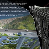 Un concept de viaduc solaire et éolien …