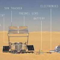 Une imprimante 3D fonctionnant au solaire et au sable