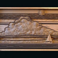 L’eco art en carton …