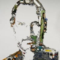 Un hommage en forme de portrait pour Steeve Jobs …