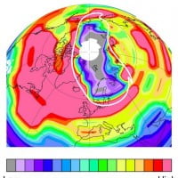Un trou dans la couche d’ozone Arctique