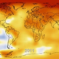 NASA – Le climat de 1880 à 2011 en 26 secondes
