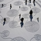 Snow Drawings, le land art hivernal de Sonja Hinrichsen