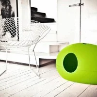 Poo Poo Pee Do - La litiere pour chats version vert