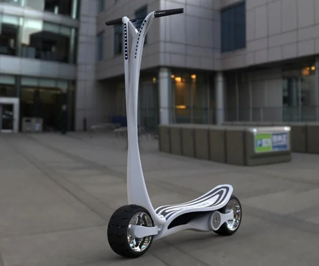 Un concept de scooter électrique : le CT-S