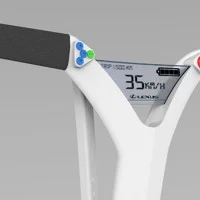 Le scooter électrique CT-S, guidon