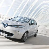 Renault zoe en route