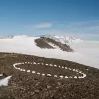 circleinantarctica Richard long