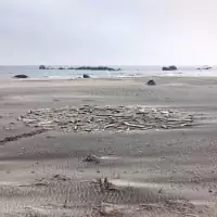 tsunami Richard long