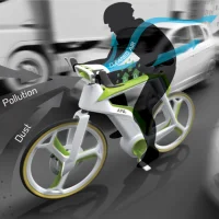 Air-Purifying Bike concept 1