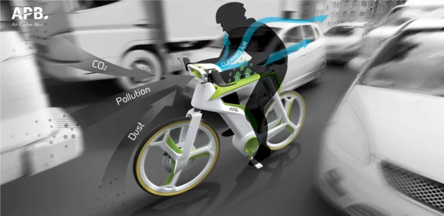 Air-Purifying Bike concept 1