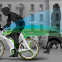 Air-Purifying Bike concept 3