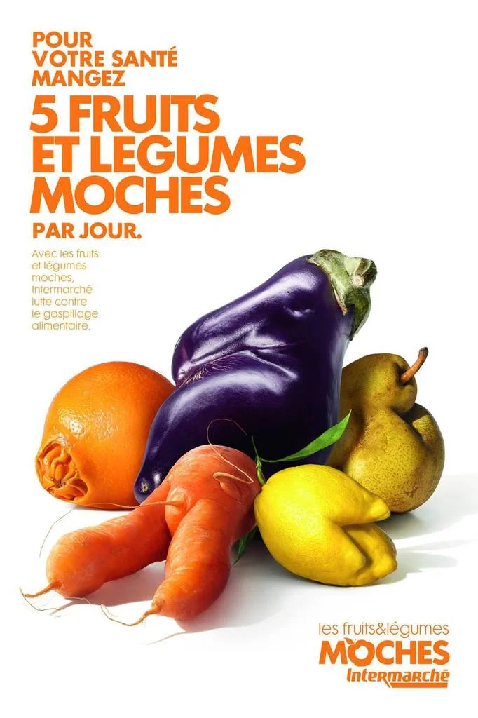 fruits et légumes moches
