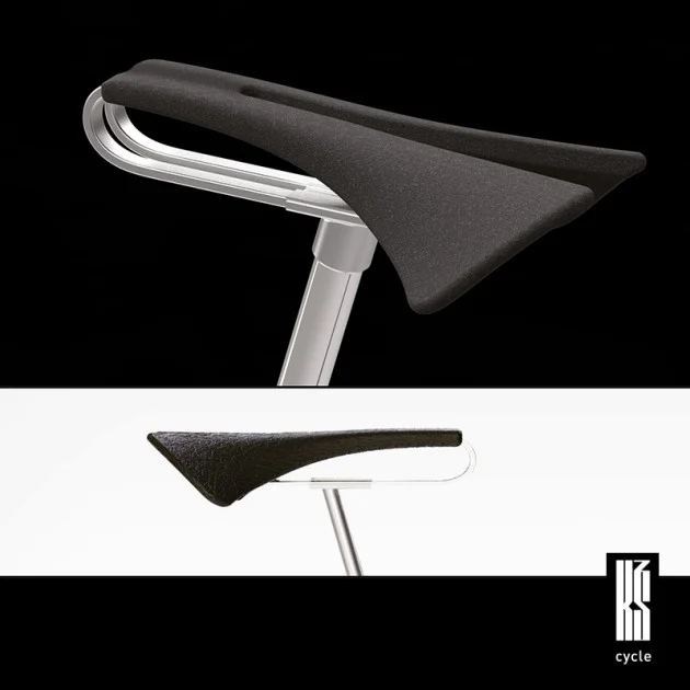 Vélo de bois et métal 2