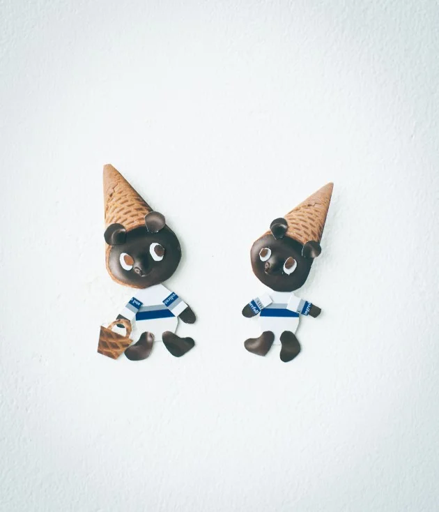personnages en papier