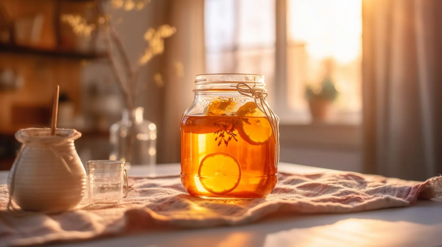 pot de kombucha fait maison