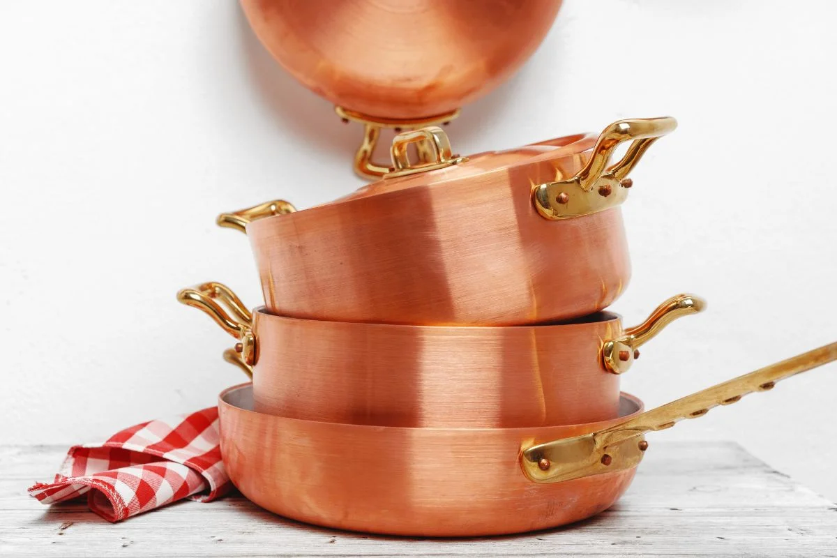 casseroles en cuivre
