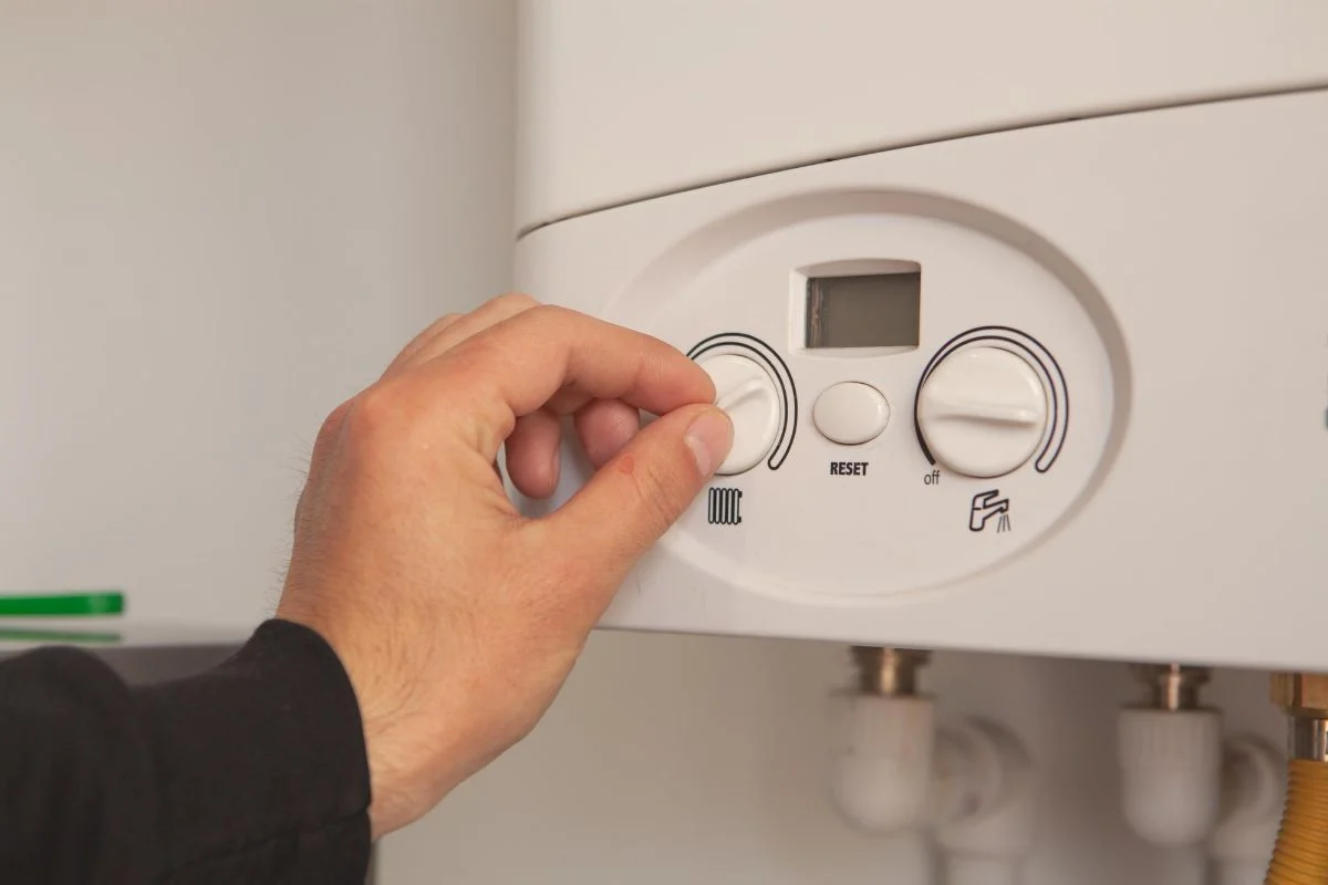 contrôle d'une chaudière à gaz