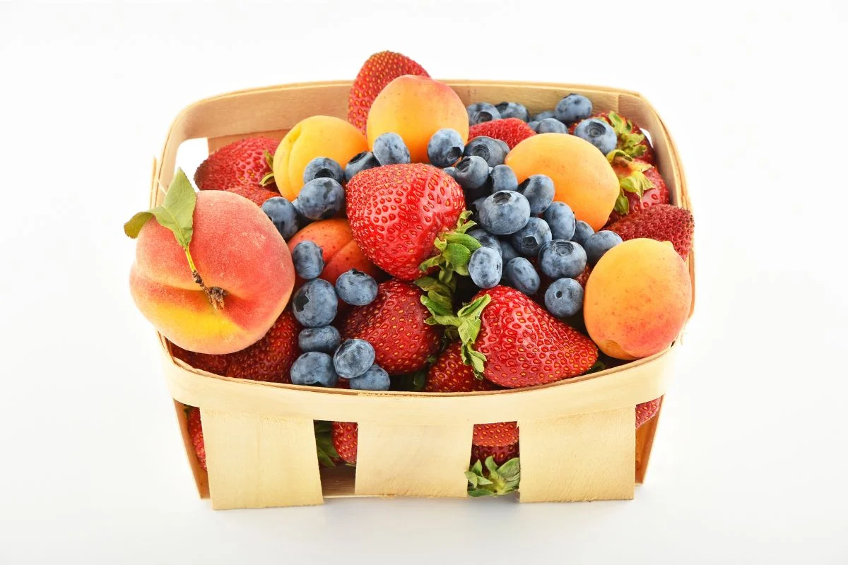 corbeille de fruits d'été