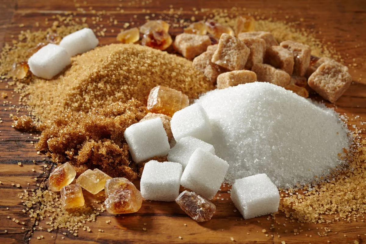 différentes variétés de sucre